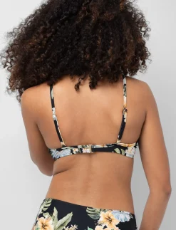 Printed Push-up Bikini Top