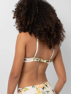 Printed Push-up Bikini Top