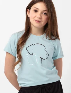 Printed Round Neck T-shirt