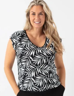 Printed Round-neck T-shirt