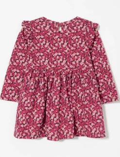 Printed Ruffle Dress - Baby Girl