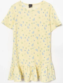 Printed Ruffle-Hem Sleepshirt - Little Girl