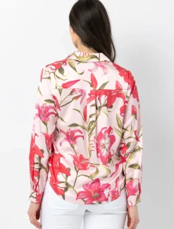 Printed Satin Shirt