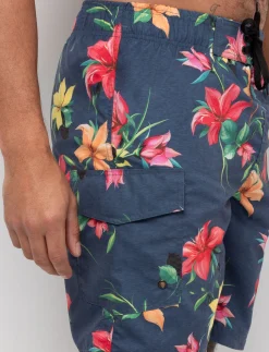 Printed Side Pocket Boardshorts