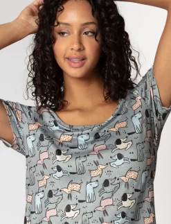 Printed Sleepshirt