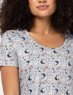 Printed Sleepshirt