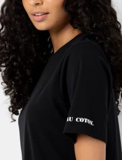 Printed Sleeve T-shirt Dress
