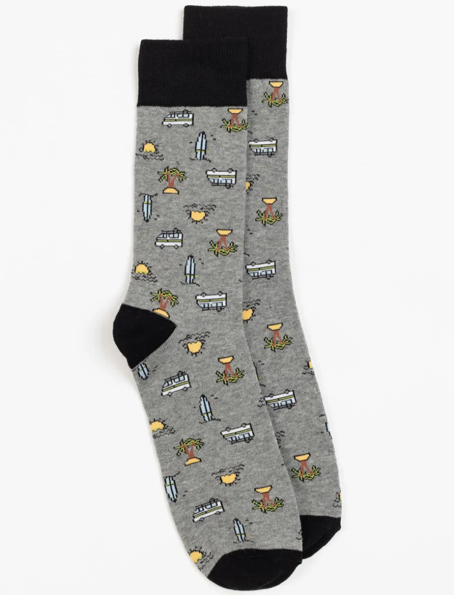 Printed Socks