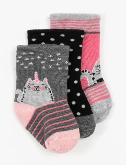 Printed Socks - 3-pack