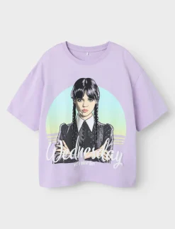 Printed T-shirt - Wednesday Addams
