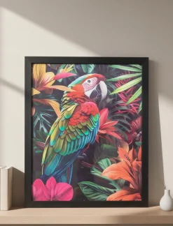 Printed Wall Art - Parrot