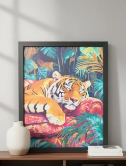 Printed Wall Art - Tiger