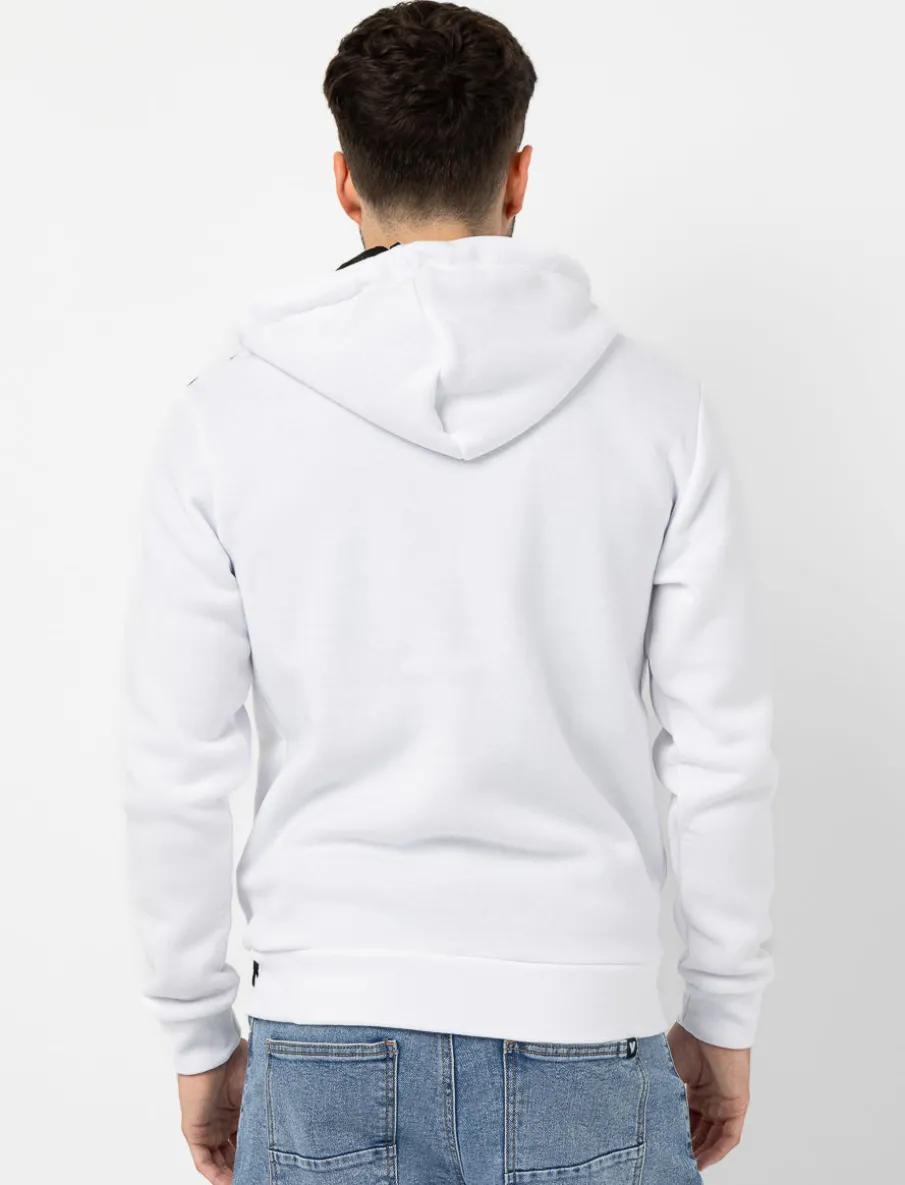Printed Zip-up Hoodie