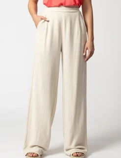Pull-on Linen Pants