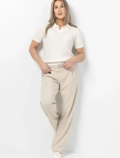 Pull-On Pants with Belt