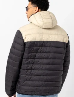 Quilted Mid-Season Coat