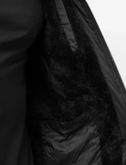 Quilted Sherpa-lined Jacket