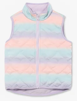 Quilted Sleeveless Jacket - Little Girls