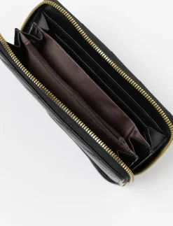 Quilted Wallet with Strap