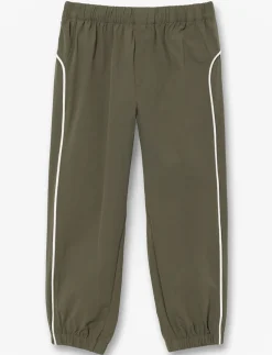 Reflective-Strip Lined Pants