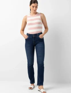 Regular-rise Bootcut Jeans