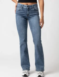Regular-rise Bootcut Jeans