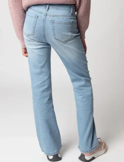 Regular-rise Bootcut Jeans
