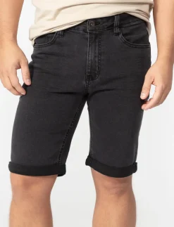 Regular-rise Denim Shorts
