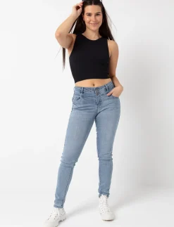 Regular-rise Skinny Jeans