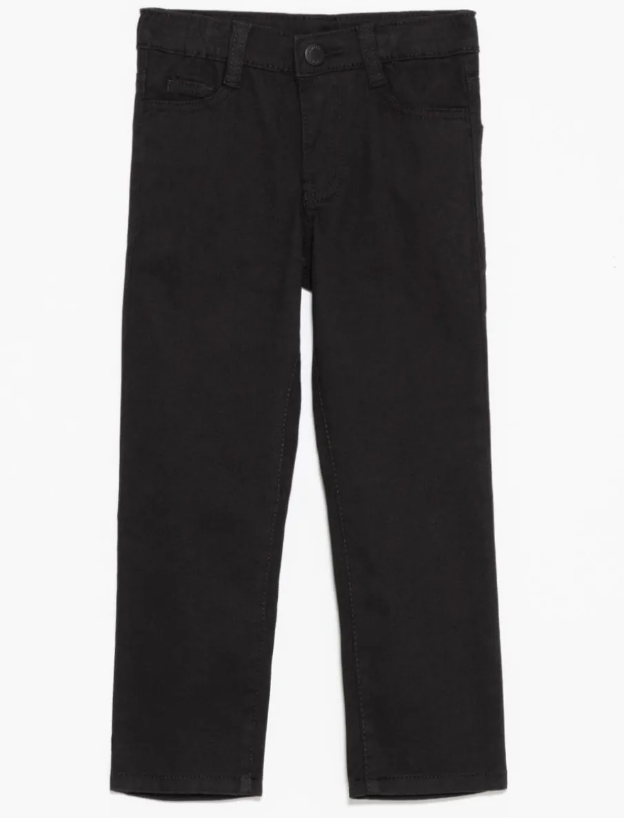 Regular-rise Slim Pants