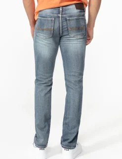 Regular-rise Straight Jeans