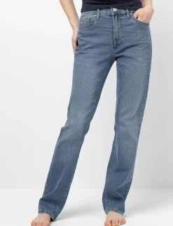Regular-rise Straight-leg Jeans