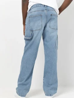 Regular-rise Wide-leg Jeans