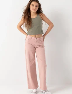 Regular-rise Wide-leg Pants - Teen Girls