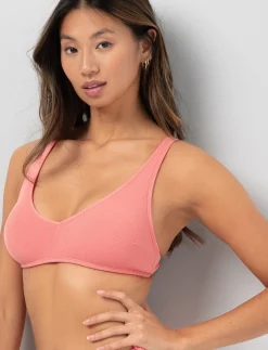Ribbed Bralette Bikini Top