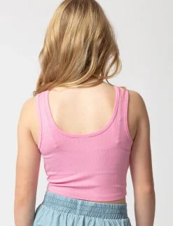 Ribbed Cropped Tank Top