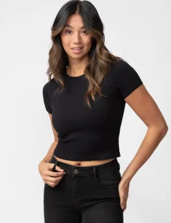 Ribbed Seamless T-shirts - Pack of 2