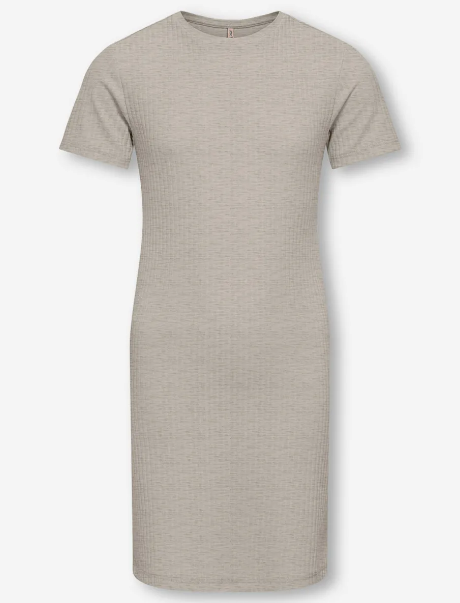 Ribbed Short Dress