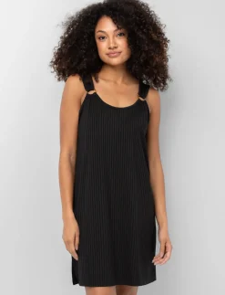 Ribbed Swim Cover-up Tunic