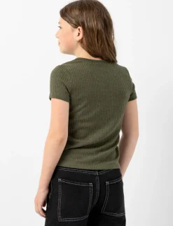Ribbed T-shirt