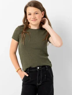 Ribbed T-shirt