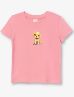 Ribbed T-shirt with Print