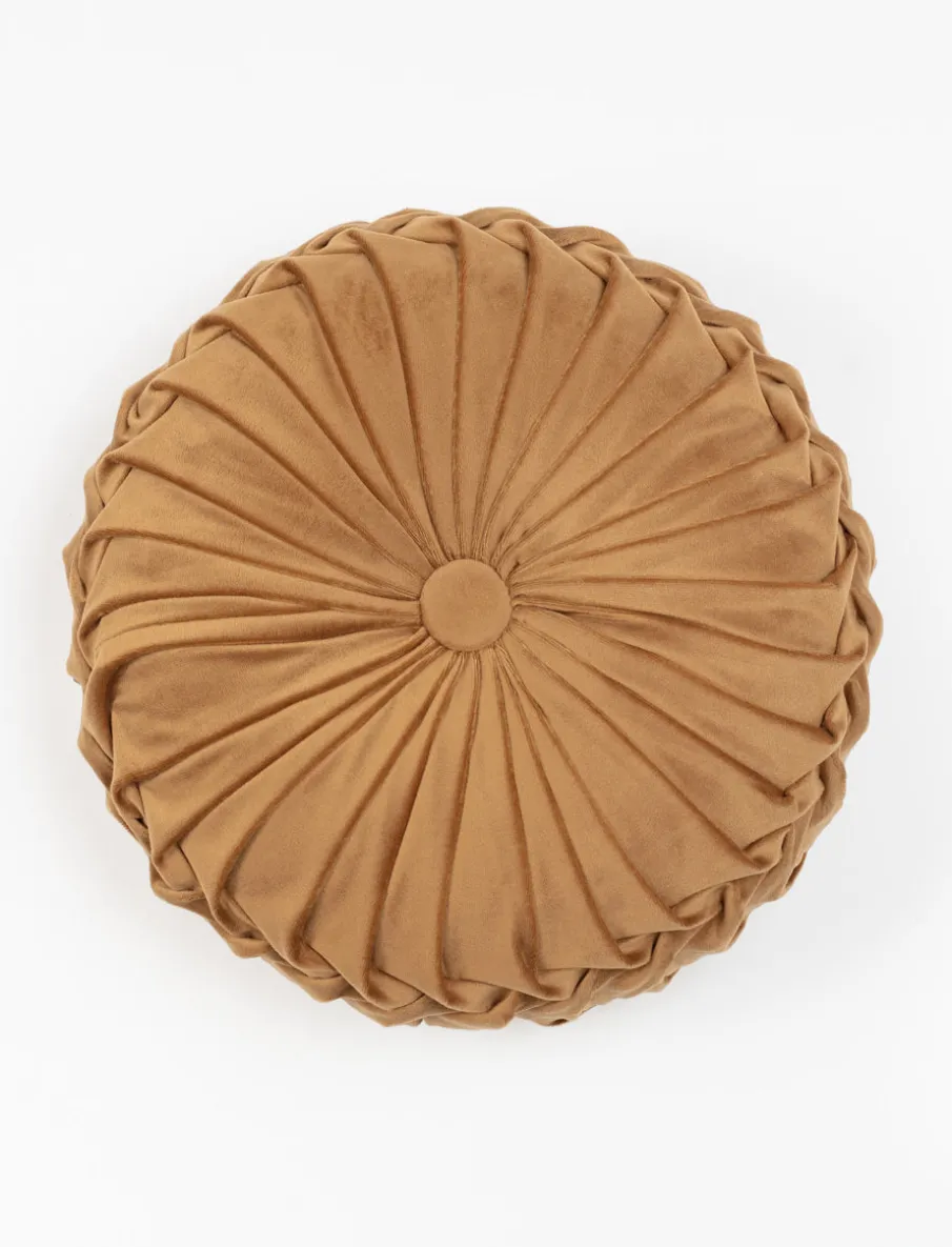 Round Velvet Cushion