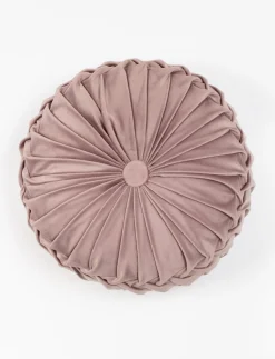 Round Velvet Cushion