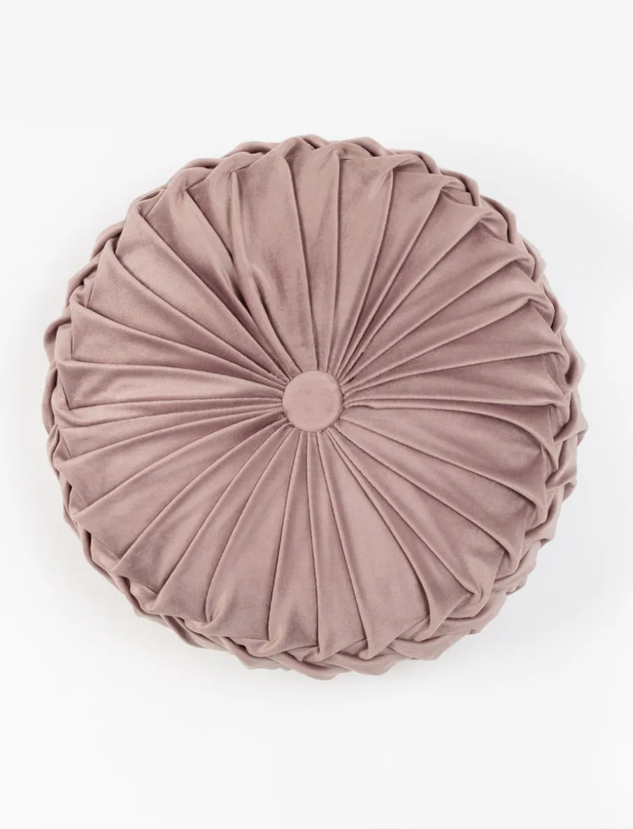 Round Velvet Cushion