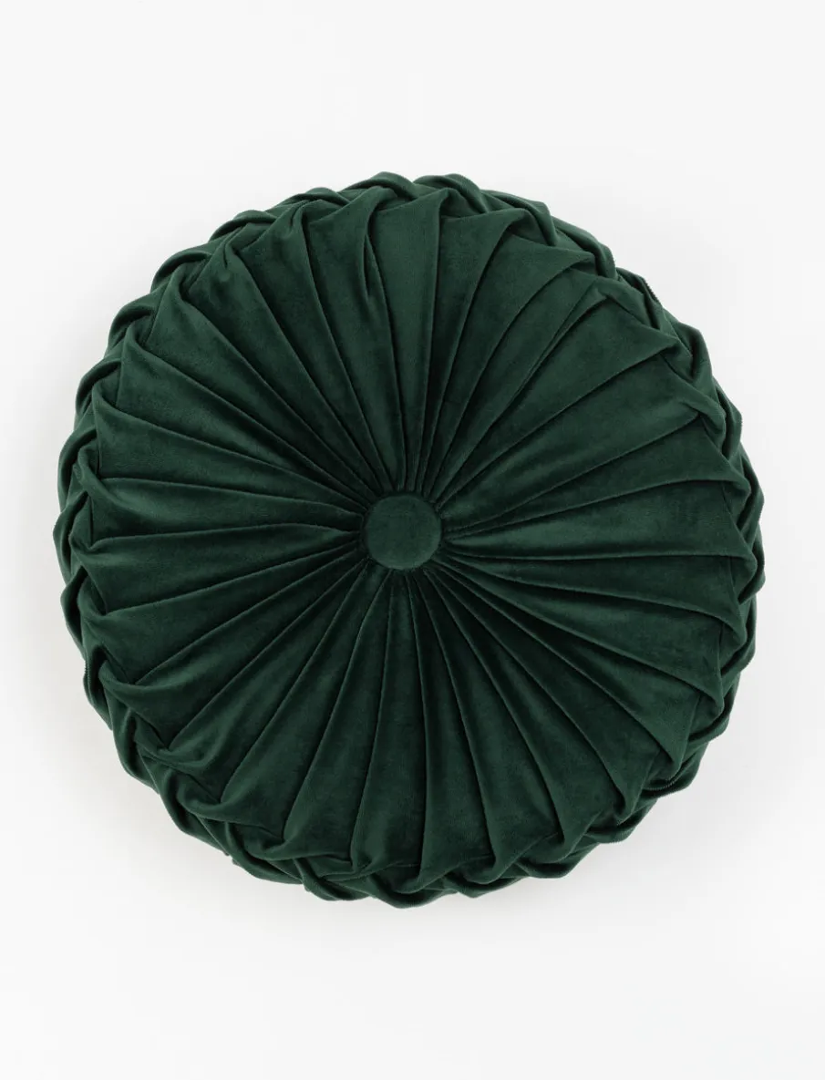 Round Velvet Cushion