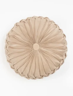 Round Velvet Cushion