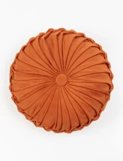 Round Velvet Cushion