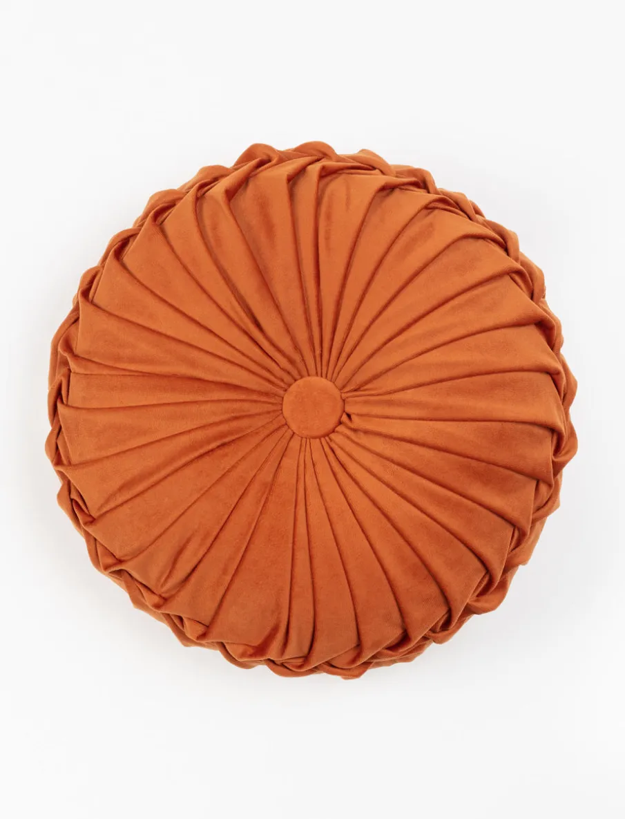 Round Velvet Cushion