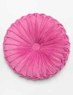 Round Velvet Cushion
